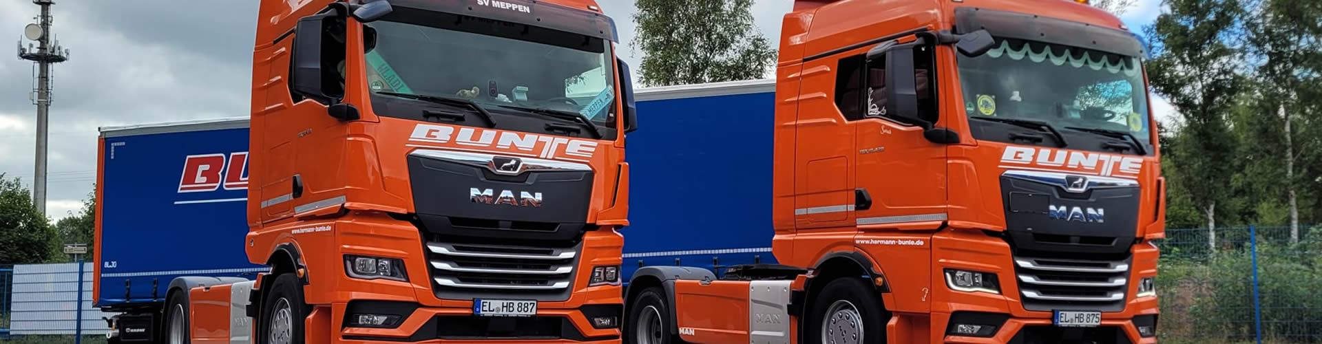 Spedition Hero Banner